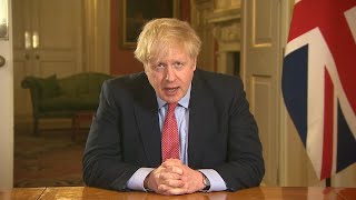 Boris Johnson announces complete UK lockdown amid coronavirus crisis [upl. by Liscomb398]