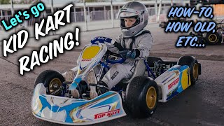 HOW TO GET STARTED IN KID KART RACING  Go Kart racing at 6years old  Learn how to start racing [upl. by Selegna]