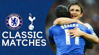 Chelsea 51 Tottenham  Drogba amp Lampard Wonder Goals Sink Spurs  FA Cup Classic Highlights [upl. by Nnylyram]