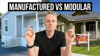 The PROSCONS Between Manufactured and Modular Homes [upl. by Trawets]