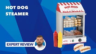 Hot Dog Steamer Royal Catering RCHW 2000  Expert review [upl. by Johppa]