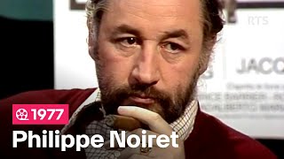 Gros plan sur Philippe Noiret 1977 [upl. by Aibun829]