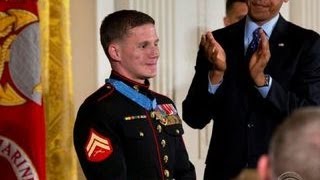 Marine awarded Medal of Honor after absorbing grenade blast [upl. by Gee966]