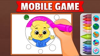 Coloring Games Coloring Book Painting Glow Draw By RV AppStudios English [upl. by Enial76]