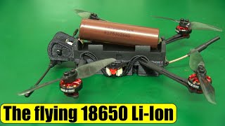 HGLRC Rekon 3  how to fly an 18650 battery [upl. by Rimidalv]