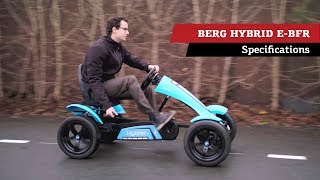 BERG Hybrid EBFR pedal gokart  specifications [upl. by Warfourd]