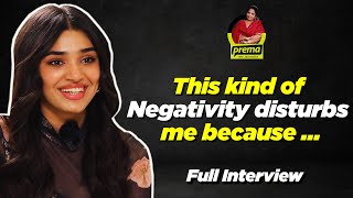 Krithi Shetty  Prema The Journalist 136  Full Interview [upl. by Vite]