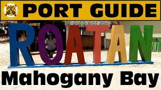 Port Guide Mahogany Bay Roatan  Everything We Think You Should Know Before You Go  ParoDeeJay [upl. by Orna]