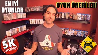 OYUN ÖNERİLERİ VE PS4 KOLEKSİYONUM   EN İYİ OYUNLAR [upl. by Leciram]