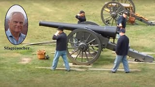 Firing the 30pounder rifled Parrott cannon Fort Pulaski GA [upl. by Rahmann]