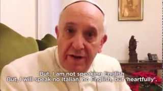 Pope Francis Message on Christian Unity to Pentecostal Conference [upl. by Ayek66]