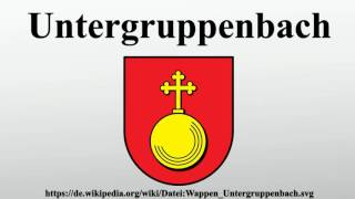 Untergruppenbach [upl. by Vincents799]