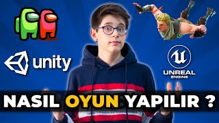 Nasıl OYUN Yapılır  Oyun Yapmak İçin Hangi Programları Kullanmalısınız [upl. by Hgeilhsa]