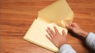 Japanese Gift Wrapping Tutorial [upl. by Doralia]