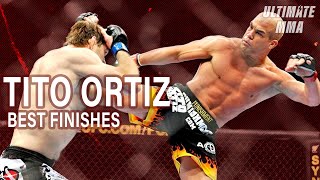 Every Tito Ortiz Finish Ever [upl. by Llennahc]