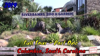 Riverbanks Zoo and Garden Full Tour  Columbia SC  Part 1 [upl. by Ronny]