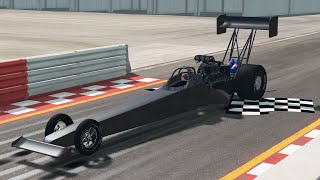 Meos Dragster 3977391mph BeamNG Drive 3 sec 14 mile [upl. by Melody]