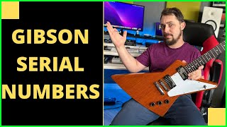 How To Read Gibson Serial Numbers [upl. by Sirovaj]