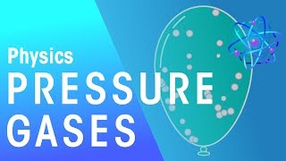 Pressure in Gases  Matter  Physics  FuseSchool [upl. by Aniez]