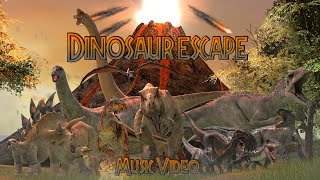 Dino Battles Concavenator Vs Ceratosaurus  Jurassic World  Mattel Action [upl. by Aineles]