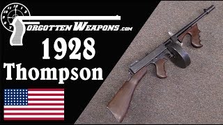 The Marines First SMG 192128 Thompson Gun [upl. by Mcspadden260]