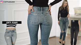 MOST FLATTERING JEANS LOOKBOOK  For Small Waist To Hip Ratio hourglass [upl. by Galina]