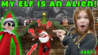 My Elf On The Shelf Is An Alien Is It My Real Elf Or The Evil Elf Twin [upl. by Shaw]