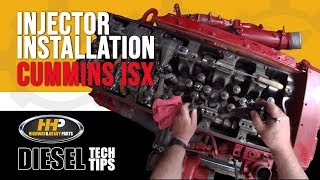 How To Install A Cummins ISX Fuel Injector [upl. by March]