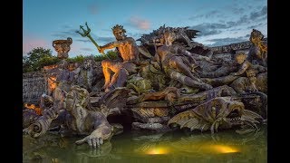 Neptune Fountain and Latonas Fountain Versailles France  Crystal Fountains Inc [upl. by Eibrab]