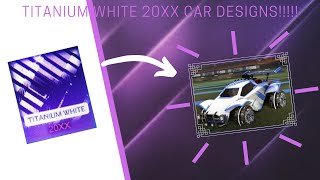 Titanium White 20XX Car Designs [upl. by Conners56]