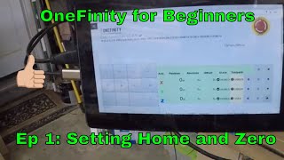 Onfinity CNC for Beginners Episode 1 Setting Home vs Zero [upl. by Eiraminot]