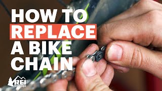 Bike Maintenance How to Replace a Bike Chain [upl. by Etteuqaj]