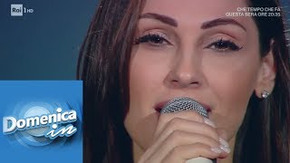 Anna Tatangelo canta quotLe nostre anime di nottequot  Domenica In 10022019 [upl. by Latashia95]