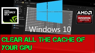 How To Clear All The Cache In Your GPU  Nvidia  AMD [upl. by Hercules]