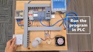 Programming Siemens LOGO 8 PLC using Ladder Diagram [upl. by Meehahs]