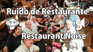 Ruido de RestauranteRestaurant Noise sound effect [upl. by Iden541]