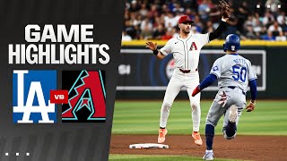 Dodgers vs Dbacks Game Highlights 5124  MLB Highlights [upl. by Aznaed811]