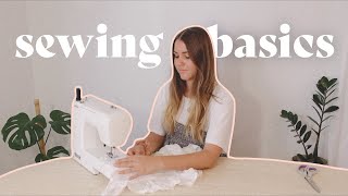 SEWING 101  Ultimate Beginners Guide [upl. by Meeki63]