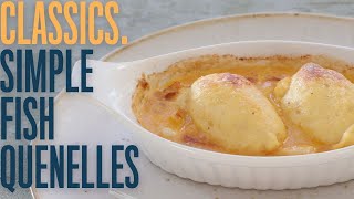 Easiest way to make bistrot style fish quenelles with a sauce to die for [upl. by Eloisa]