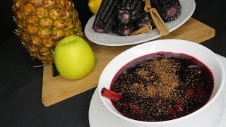 COMO PREPARAR MAZAMORRA MORADA PERUANA FÁCIL Y RÁPIDA  POSTRE PERUANO [upl. by Alvinia]