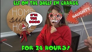 Elf On The Shelf In Charge For 24 Hours Mean Elf On The Shelf Escaped [upl. by Elodie]