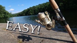 How to Use a Spinning Reel CORRECTLY [upl. by Mikiso]