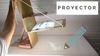 Cómo Construir Un Proyector Para Tus Dibujos  Tutorial Creativo [upl. by Ahsehat]