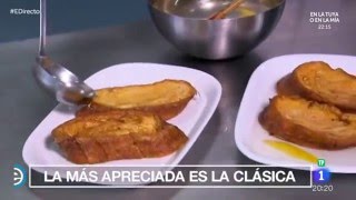 Viena Capellanes El secreto de unas buenas torrijas  España Directo [upl. by Eiral]