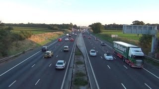 M6 Motorway Traffic [upl. by Angelika]