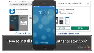 MFA  Step 1  How to Install the Microsoft Authenticator App [upl. by Namialus]