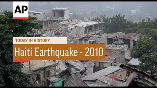 Haiti Earthquake  2010  Today In History  12 Jan 18 [upl. by Loma]