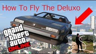 Gta Online  Simple How To Fly The Deluxo On Pc [upl. by Lemaj298]