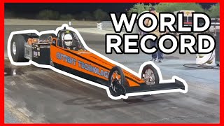 ELECTRIC DRAGSTER BREAKS 200MPH [upl. by Heber265]