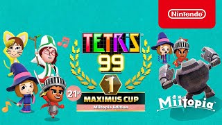 Tetris® 99  21st MAXIMUS CUP Gameplay Trailer  Nintendo Switch [upl. by Sollows4]